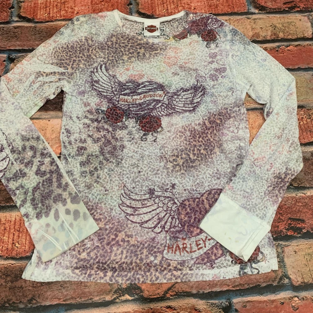 Harley-Davidson Long Sleeve Shirt Size XL